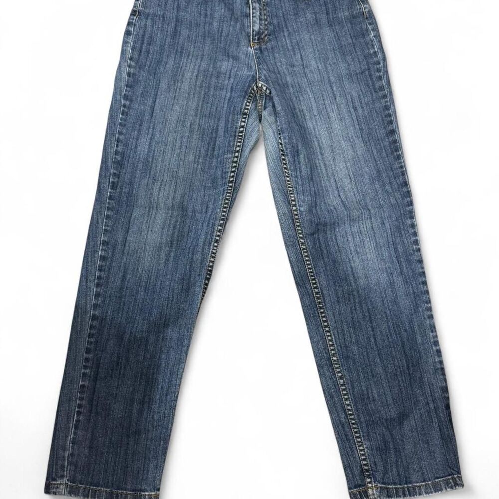 Liz-claiborne Women's Blue and Navy Jeans